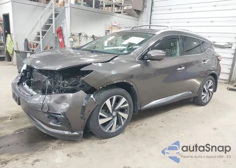 2015 Nissan Murano Platinum из США, поврежденный, VIN 5N1AZ2MH1FN208966